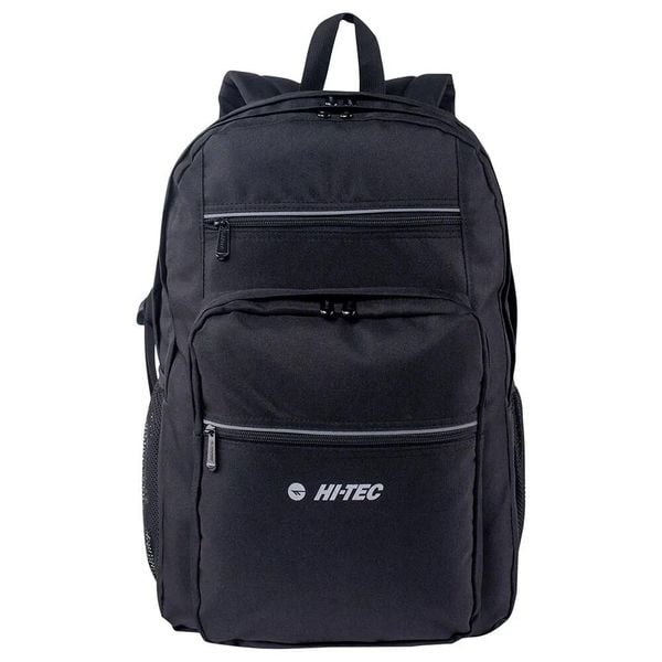 Plecak Teen 30L. Czarne plecaki męskie Hi-tec, bez wzorów, z materiału. Za 179.99 zł.