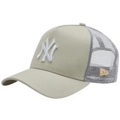 Czapka Trucker New Era MLB New York Yankees. Brązowe czapki męskie New Era, bez wzorów. Za 139.99 zł.