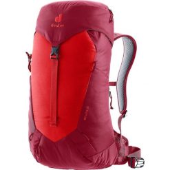 Plecak turystyczny Deuter AC Lite 16 - cherry/masala. Czerwone plecaki męskie Deuter, bez wzorów, z materiału, klasyczne. Za 439.99 zł.