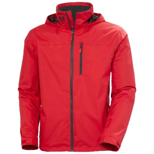 Kurtka Żeglarska Męska Helly Hansen Crew HD Midlayer 2. Czerwone kurtki męskie Helly Hansen, l, bez wzorów, z materiału, bez kaptura. Za 853.95 zł.