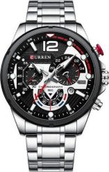 Zegarek Curren ZEGAREK MĘSKI CURREN 8395 (zc019a) - CHRONOGRAF. Zegarki męskie Curren, bez wzorów. Za 132.63 zł.