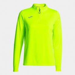 Bluza do biegania damska Joma Running night. Żółte bluzy damskie Joma, m, bez wzorów, bez ramiączek, bez kaptura. Za 159.99 zł.