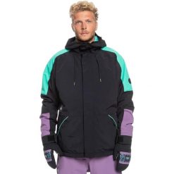 Kurtka narciarska męska Quiksilver Radicalo - Technical. Czarne kurtki sportowe męskie Quiksilver, na zimę, m, bez wzorów, bez kaptura, narciarskie. Za 620.00 zł.