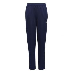 Spodnie treningowe Adidas Entrada 22. Niebieskie spodnie dresowe damskie Adidas, bez wzorów, sportowe. Za 87.67 zł.