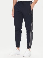 BOSS Spodnie dresowe 50540750 Granatowy Regular Fit. Niebieskie spodnie sportowe męskie Boss, l, bez wzorów, z bawełny. Za 309.99 zł.