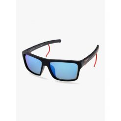 Okulary przeciwsłoneczne Red Bull Spect Kane - matt black/smoke/blue. Czarne okulary przeciwsłoneczne damskie RED BULL SPECT EYEWEAR. Za 424.99 zł.