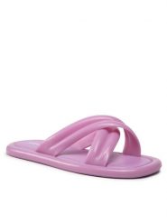 Melissa Klapki Cali + Larroude Ad 33605 Fioletowy. Fioletowe klapki damskie Melissa, bez wzorów, z tworzywa sztucznego, bez obcasa, bez zapięcia. Za 369.99 zł.