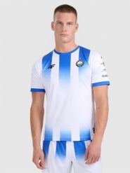 4F Koszulka klubowa domowa z sezonu 2025/26 męska 4F x Stal Mielec - biała M. Białe koszulki sportowe męskie 4F, m, bez wzorów, z dzianiny, bez ramiączek. Za 249.99 zł.
