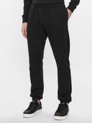Pepe Jeans Spodnie dresowe Joe Jogger PM211645 Czarny Regular Fit. Czarne spodnie sportowe męskie Pepe Jeans, m, bez wzorów, z bawełny. Za 199.00 zł.
