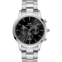 Daniel Wellington Mężczyźnizegarek Daniel Wellington Iconic Link srebrny - stal nierdzewna Zegarki męskie 1 ct Czarny Męskie. Czarne zegarki męskie Daniel Wellington, bez wzorów, z materiału, srebrne. Za 1,079.19 zł.
