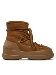 Moon Boot Śniegowce Luna Boot Suede 80D2480030 Brązowy. Brązowe śniegowce damskie Moon Boot, ze skóry, bez zapięcia. Za 569.99 zł.