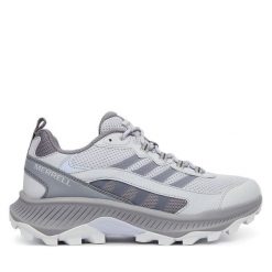 Trekkingi Merrell. Szare obuwie trekkingowe damskie Merrell, bez zapięcia. Za 399.99 zł.