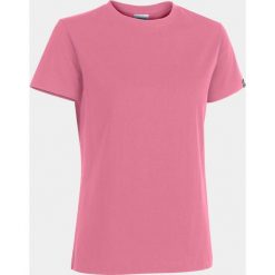 Koszulka damska Joma Desert Sleeve – 100% bawełna, okrągły dekolt. Czerwone bluzki damskie Joma, bez wzorów, z bawełny, sportowe, bez kołnierzyka, bez ramiączek. Za 129.99 zł.