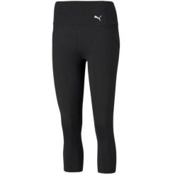 Ulubione Legginsy Damskie Forever Z Wysoką Talią 3/4. Czarne legginsy damskie Puma, bez wzorów. Za 248.99 zł.