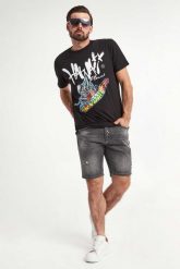 Spodenki jeansowe męskie PHILLIPP PLEIN. Szorty męskie Philipp Plein, bez wzorów, z jeansu. Za 2,069.00 zł.