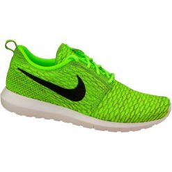 Nike Roshe NM Flyknit 677243-700 44 Seledynowe. Zielone buty sportowe męskie Nike, bez wzorów, bez zapięcia, Nike Roshe. W wyprzedaży za 369.99 zł.
