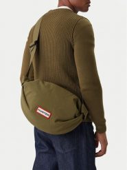 Hunter Torba sportowa CWBEO-HTR-F-001-09 Khaki. Brązowe torby sportowe męskie Hunter, bez wzorów, z materiału. Za 99.99 zł.
