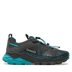 Trekkingi Aku. Czarne obuwie trekkingowe damskie Aku, bez zapięcia. Za 869.99 zł.