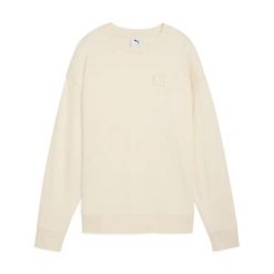 Bluza na co dzień Damska Puma Bez Kaptura Bawełniana Sportowa. Białe bluzy damskie Puma, bez wzorów, z bawełny, sportowe, bez ramiączek, bez kaptura. Za 229.00 zł.