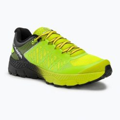 Buty do biegania męskie SCARPA Spin Ultra. Zielone buty sportowe męskie Scarpa, bez wzorów, bez zapięcia, do biegania. Za 429.99 zł.