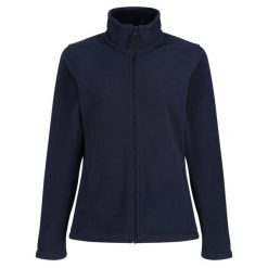 Damska Bluza Polarowa Micro Z Pełnym Zamkiem Błyskawicznym. Niebieskie bluzy damskie Regatta, na zimę, s, bez wzorów, z polaru, sportowe, bez ramiączek, bez kaptura. Za 98.99 zł.