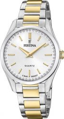 Zegarek Festina Zegarek damski Festina F20619-1 CYRKONIE srebrny. Szare zegarki damskie Festina, srebrne. Za 424.00 zł.