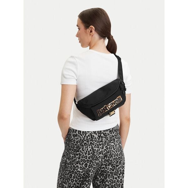 Nerka Just Cavalli. Czarne saszetki i nerki męskie Just Cavalli, bez wzorów. Za 286.99 zł.