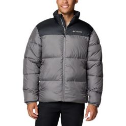 Kurtka sportowa męska Puffect III Jacket. Szare kurtki sportowe męskie Columbia, m, bez wzorów, z poliesteru, bez kaptura, trekkingowe. Za 449.99 zł.