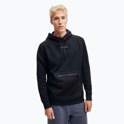 Bluza męska On Hoodie. Czarne bluzy męskie On, m, bez wzorów, bez kaptura, na fitness i siłownię. Za 529.99 zł.