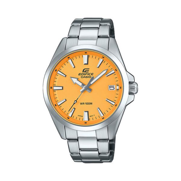 Zegarek Casio. Szare zegarki męskie Casio, bez wzorów, srebrne. Za 449.99 zł.