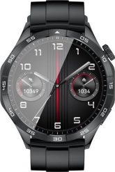 Smartwatch XO XO smartwatch Watch 4 Amoled czarny. Czarne zegarki smartwatch XO, bez wzorów. Za 159.05 zł.