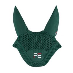 Krótka czapka dla konia Premier Equine Sport. Zielone czapki damskie PREMIER EQUINE, bez wzorów, sportowe. Za 199.50 zł.