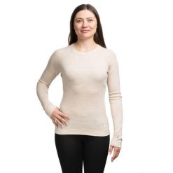 Longsleeve termoaktywny damski Smartwool Merino 250 Baselayer Crew Boxed. Brązowe bielizna sportowa damska Smartwool, xs, bez wzorów, z wełny. Za 539.99 zł.