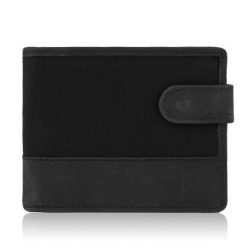 Portfel skórzany męski RFID czarny Paolo Peruzzi T-03. Czarne portfele męskie Paolo Peruzzi, bez wzorów, z bawełny. Za 49.99 zł.