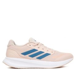 Buty do biegania adidas. Czerwone obuwie sportowe damskie Adidas, bez wzorów, bez zapięcia, do biegania. Za 259.99 zł.