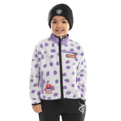 Chopięca kurtka polarowa Sporty zimowe Siroko Popsicle. Białe kurtki męskie SIROKO, na zimę, m, bez wzorów, z polaru, sportowe, bez kaptura. W wyprzedaży za 84.00 zł.