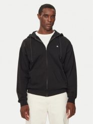 United Colors Of Benetton Bluza 342ZU500P Czarny Regular Fit. Czarne bluzy męskie United Colors Of Benetton, l, bez wzorów, z bawełny, bez ramiączek, bez kaptura. Za 159.99 zł.