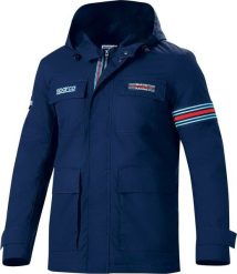 Kurtka męska Sparco Kurtka Sparco Martini Racing Granatowy M. Niebieskie kurtki męskie Sparco, m, bez wzorów, bez kaptura. Za 946.76 zł.
