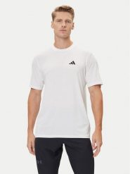 Adidas Koszulka techniczna Train Essentials Stretch Training IJ7020 Biały Regular Fit. Białe koszulki sportowe męskie Adidas, l, bez wzorów, z syntetyku, bez ramiączek, na fitness i siłownię. Za 109.99 zł.