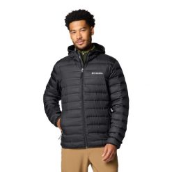 Kurtka puchowa męska Columbia Lake 22 II Down Hooded Jacket z kapturem. Niebieskie kurtki męskie Columbia, m, bez wzorów, z puchu, sportowe, z kapturem. Za 399.99 zł.