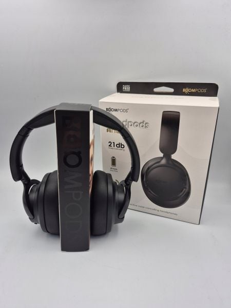 Boompods Headpods ANC+ Black. Czarne słuchawki bezprzewodowe Boompods. Za 188.65 zł.