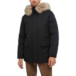 Kurtka GEOX M NORWOLK Czarny. Czarne kurtki męskie Geox, m, bez wzorów, z tkaniny, casualowe, bez kaptura. Za 792.99 zł.