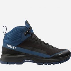 Buty trekkingowe męskie Millet Wanaka Mid GTX. Czarne buty zimowe męskie Millet, bez wzorów, bez obcasa, bez zapięcia. Za 949.00 zł.