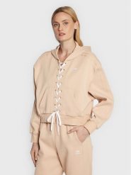 Adidas Bluza Always Original HK5058 Beżowy Relaxed Fit. Brązowe bluzy damskie Adidas, bez wzorów, z syntetyku, bez ramiączek, bez kaptura. Za 269.99 zł.