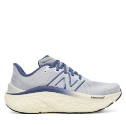 Buty do biegania New Balance. Szare obuwie sportowe damskie New Balance, bez wzorów, bez zapięcia, do biegania. Za 489.99 zł.