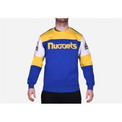 Bluza sportowa męska Mitchell & Ness Denver Nuggets. Żółte bluzy sportowe męskie Mitchell & Ness, m, bez wzorów, bez kaptura. Za 525.00 zł.
