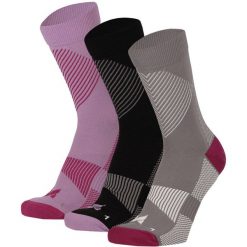 Skarpety kompresyjne unisex Xtreme, 3-pak. Czarne skarpetki damskie XTREME SOCKSWEAR, bez wzorów. Za 116.99 zł.