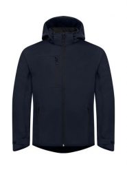 Clique Classic Softshell 2 in 1 - Kurtka z Odłączanymi Rękawami – Dark Navy. Niebieskie kurtki męskie CLIQUE, xl, bez wzorów, z polaru. Za 375.16 zł.