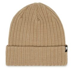 Czapka DC Shoes. Brązowe czapki męskie DC Shoes, na zimę, bez wzorów. Za 99.99 zł.