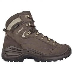 Buty trekkingowe damskie Lowa Renegade Evo Mid Gtx. Brązowe obuwie trekkingowe damskie Lowa, z materiału, za kostkę, bez zapięcia. Za 1,119.00 zł.